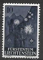 LIECHTENSTEIN  1957  CENTENARIO DELLA NASCITA DI LORD BADEN POWELL  UNIF. 323  MLH VF - Ongebruikt