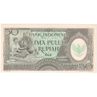 Billet, Indonésie, 50 Rupiah, 1964, NEUF - Indonésie