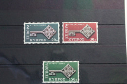 Zypern 307-309 Postfrisch Europa #VN345 - Usati