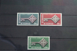 Zypern 307-309 Postfrisch Europa #VN346 - Usati