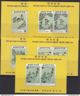 1971 COREA DEL SUD/SOUTH KOREA, BF 207/212  6 Foglietti  MNH/** - Altri - Asia