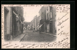 CPA Aire-sur-l`Adour, Rue De La Poste  - Aire