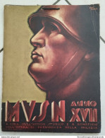 Bs Raro Calendario Fascista Mvsn XVII Milizia  Illustratore Starace E Tafuri - Diploma's En Schoolrapporten