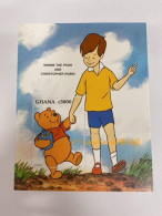 Ghana 1996 S/S National Stamp Exhibition APS STAMPSHOW '96 Orlando USA Disney Friends Winnie The Pooh MNH - Disney