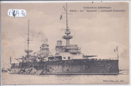 BATEAUX DE GUERRE- LE GAULOIS- CUIRASSE D ESCADRE - Warships