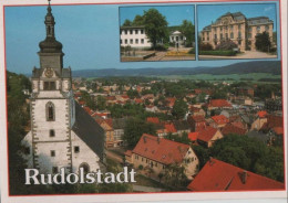64071 - Rudolstadt - Teilansicht Mit Stadtkirche - Ca. 1990 - Rudolstadt