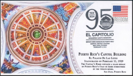 USA 2024 Puerto Ricos Capital Building,Flag,Architecture,House Of Laws,Cover (**) Limited Issue - Storia Postale