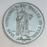 Jeton Publicitaire - CAFES LEGAL - REPRODUCTION - THALER DE TYROL DE 1589 - PLASTIQUE - SPL - Autres & Non Classés