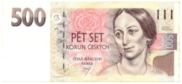 Czech Republic 500 Korun 1995 P-14 VF - Tsjechië