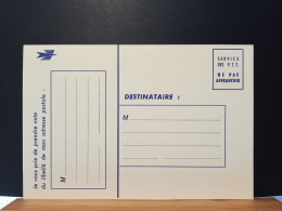 Code Postal, Franchise Postale Sur Carte Couleur Viollette, Neuve. - Brieven En Documenten