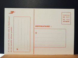 Code Postal, Franchise Postale Sur Carte Couleur Rouille, Neuve. - Lettere