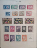 OH)  1945 - 1947 ECUADOR,  AIR POST STAMPS,  SYMBOL OF THE RED CROSS, GOVERMMENT PALACE QUITO -V SEPTIEMBRE 5 1945  OVER - Ecuador