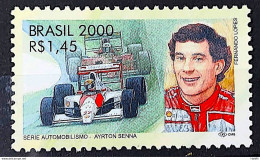 C 2346 Brazil Stamp Ayrton Senna Formula 1 Car 2000 1 - Nuevos