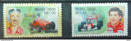 C 2345 Brazil Stamp Chico Landi Ayrton Senna Formula 1 Car 2000 - Neufs