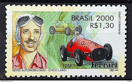 C 2345 Brazil Stamp Automobile Chico Landi Formula 1 Ferrari Car 2000 2 - Nuevos