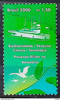 C 2291 Brazil Stamp Military Presence In The Amazon Ship Science Technology Birds 2000 - Nuovi