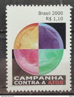 C 2292 Brazil Stamp Campaign Against Aids Health Upaep Series America 2000 - Neufs