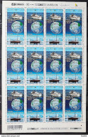 C 2282 Brazil Stamp Crossing The South Atlantic By Rowing Map Flag 2000 Sheet - Nuovi