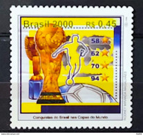 C 2269 Brazil Stamp 500 Years Discovery Of Brazil 2000 Football Soccer - Nuovi