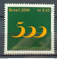 C 2264 Brazil Stamp 500 Years Discovery Of Brazil 2000 Naus Ship Clm - Neufs