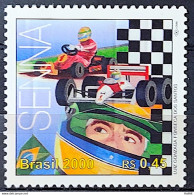 C 2259 Brazil Stamp 500 Years Discovery Of Brazil 2000 Ayrton Senna Car Formula 1 Kart - Nuevos