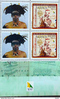 C 2254 Brazil Stamp Custom Discovery Of Brazil Indian Portugal 2000 Block Of 4 Vignette 500 Years - Ongebruikt