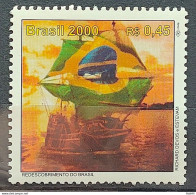 C 2255 Brazil Stamp 500 Years Discovery Of Brazil 2000 Ship Flag Clm - Nuevos