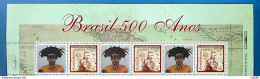 C 2254 Brazil Personalized Stamp Discovery Of Brazil Indian Ship Portugal 2000 Vignette Superior - Nuovi