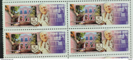 C 2248 Brazil Stamp Centenary Gilberto Freyre Literature 2000 Block Of 4 - Nuovi