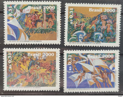 C 2250 Brazil Stamp Discovery Of Brazil Índio Art Portugal 2000 Separate - Ungebraucht