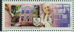 C 2248 Brazil Stamp Centenary Gilberto Freyre Literature 2000 - Unused Stamps