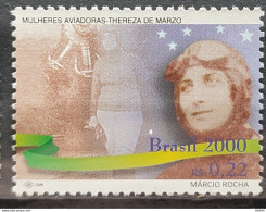 C 2244 Brazil Stamp Airplane Women 2000 Thereza De Marzo - Ongebruikt