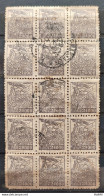 Brazil Regular Stamp RHM 381 Granddaughter Commerce 2000 Reis Filigree Q 1943 Circulated 30 15 Unidades - Used Stamps