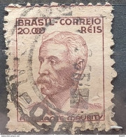 Brazil Regular Stamp Cod RHM 397 Maurity Militar 20000 Reis Filigree O 1942 Circulated 7 - Gebruikt