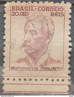Brazil Regular Stamp Cod RHM 397 Maurity Militar 20000 Reis Filigree O 1942 Circulated 20 - Used Stamps
