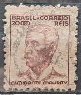 Brazil Regular Stamp Cod RHM 397 Maurity Militar 20000 Reis Filigree O 1942 Circulated 15 - Used Stamps