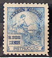 Brazil Regular Stamp Cod RHM 294Es Grandpa Instruction 2000 Reis No Filigreee L Dent 11 12 1934 1 - Ongebruikt