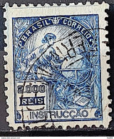 Brazil Regular Stamp Cod RHM 294Es Grandpa Instruction 2000 Reis No Filigree L Dent 11 12 1934 Circulated 7 - Gebraucht