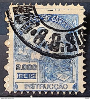 Brazil Regular Stamp Cod RHM 294Es Grandpa Instruction 2000 Reis No Filigree L Dent 11 12 1934 Circulated 26 Displaced P - Oblitérés