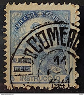 Brazil Regular Stamp Cod RHM 294Es Grandpa Instruction 2000 Reis No Filigree L Dent 11 12 1934 Circulated 24 - Oblitérés