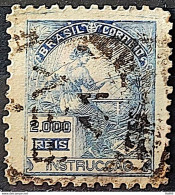 Brazil Regular Stamp Cod RHM 294 Grandpa Instruction 2000 Reis Filigree L 1934 Circulated 23 - Oblitérés