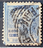 Brazil Regular Stamp Cod RHM 294 Grandpa Instruction 2000 Reis Filigree L 1934 Circulated 10 - Gebruikt