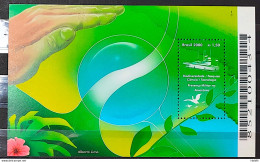 B 115 Brazil Stamp Military Amazon Ship Science Technology Birds Hand Flag 2000 - Neufs