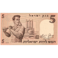 Israël, 5 Lirot, 1958 - Israël