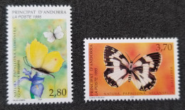 Andorra Nature Preservation 1995 Butterfly Moth Insect Butterflies (stamp) MNH - Unused Stamps