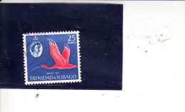 TRINIDAD E TOBAGO  1960-66 - Yvert  184° - Ibis - Trindad & Tobago (...-1961)