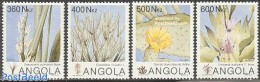 Angola 1993 Cactus 4v, Mint NH, Nature - Cacti - Flowers & Plants - Sukkulenten