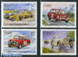 Ireland 2001 Irish Motorsport 4v, Mint NH, Sport - Transport - Autosports - Automobiles - Unused Stamps