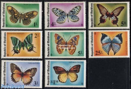 Maldives 1975 Butterflies 8v, Mint NH, Nature - Butterflies - Maldives (1965-...)