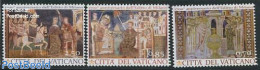 Vatican 2013 1700 Years Edict Of Milan 3v, Mint NH, Nature - Horses - Art - Paintings - Neufs
